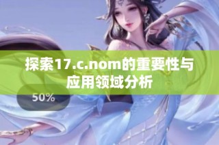 探索17.c.nom的重要性与应用领域分析