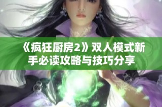 《疯狂厨房2》双人模式新手必读攻略与技巧分享