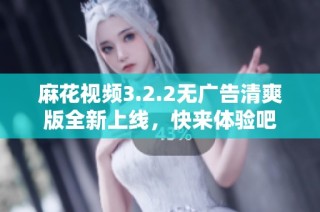 麻花视频3.2.2无广告清爽版全新上线，快来体验吧