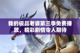 我的极品老婆第三季免费播放，精彩剧情令人期待