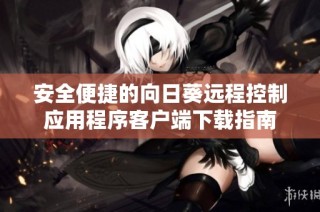 安全便捷的向日葵远程控制应用程序客户端下载指南