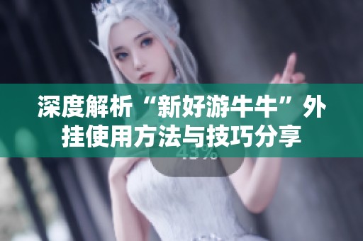 深度解析“新好游牛牛”外挂使用方法与技巧分享