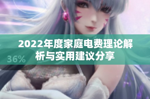 2022年度家庭电费理论解析与实用建议分享