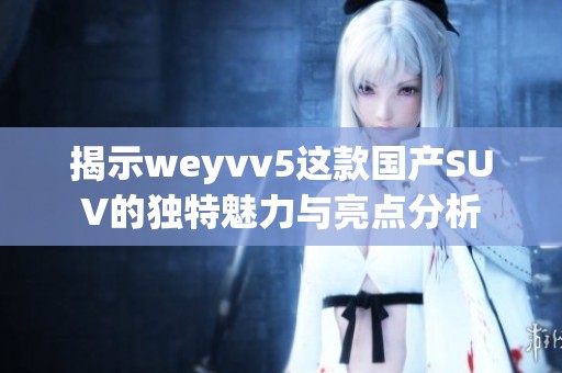 揭示weyvv5这款国产SUV的独特魅力与亮点分析
