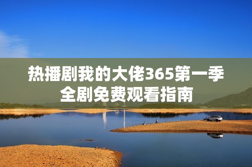 热播剧我的大佬365第一季全剧免费观看指南