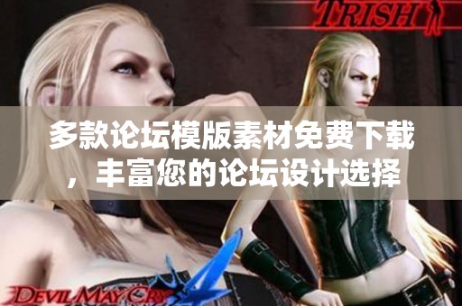 多款论坛模版素材免费下载，丰富您的论坛设计选择