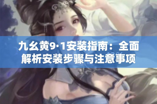 九幺黄9·1安装指南：全面解析安装步骤与注意事项