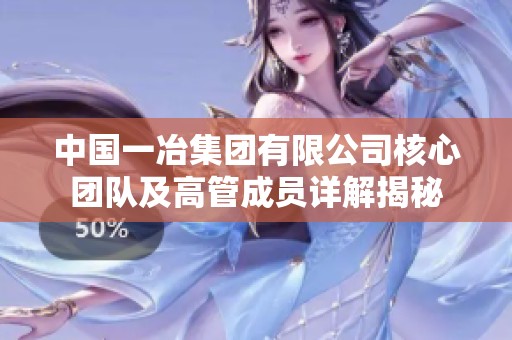 中国一冶集团有限公司核心团队及高管成员详解揭秘