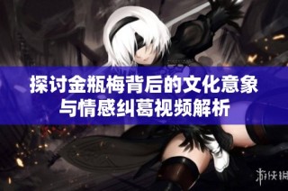 探讨金瓶梅背后的文化意象与情感纠葛视频解析