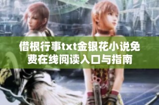 借根行事txt金银花小说免费在线阅读入口与指南