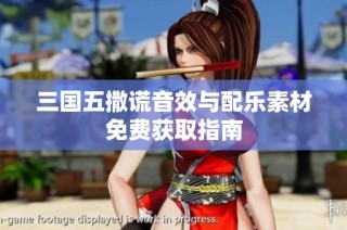 三国五撒谎音效与配乐素材免费获取指南