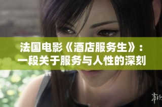 法国电影《酒店服务生》：一段关于服务与人性的深刻探索