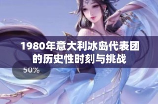 1980年意大利冰岛代表团的历史性时刻与挑战