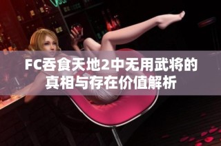 FC吞食天地2中无用武将的真相与存在价值解析
