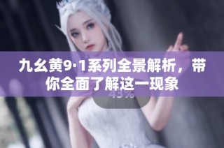 九幺黄9·1系列全景解析，带你全面了解这一现象