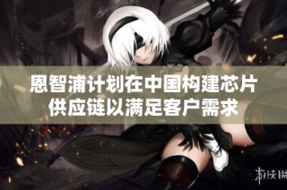 恩智浦计划在中国构建芯片供应链以满足客户需求