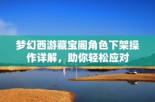 梦幻西游藏宝阁角色下架操作详解，助你轻松应对