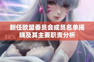 新任欧盟委员会成员名单揭晓及其主要职责分析