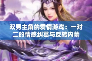 双男主角的爱情游戏：一对二的情感纠葛与反转内幕