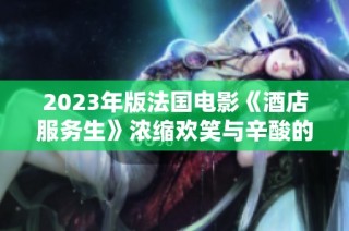 2023年版法国电影《酒店服务生》浓缩欢笑与辛酸的职场故事
