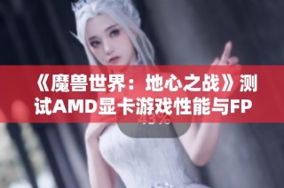 《魔兽世界：地心之战》测试AMD显卡游戏性能与FPS表现