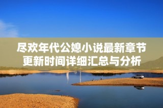 尽欢年代公媳小说最新章节更新时间详细汇总与分析