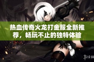 热血传奇火龙打金服全新推荐，畅玩不止的独特体验