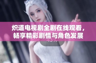 炽道电视剧全剧在线观看，畅享精彩剧情与角色发展