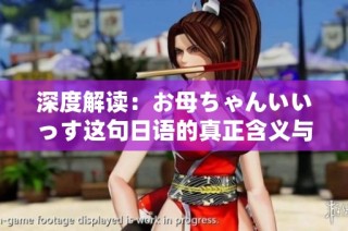 深度解读：お母ちゃんいいっす这句日语的真正含义与语境
