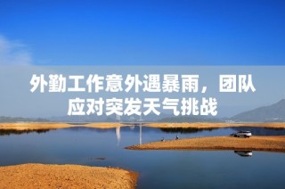 外勤工作意外遇暴雨，团队应对突发天气挑战