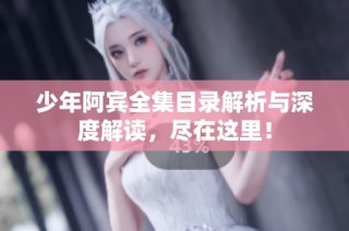 少年阿宾全集目录解析与深度解读，尽在这里！