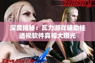 深度揭秘：瓦力游戏辅助挂透视软件真相大曝光