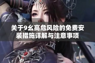 关于9幺高危风险的免费安装措施详解与注意事项