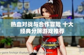 热血对战与合作冒险 十大经典分屏游戏推荐