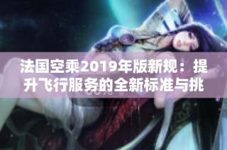 法国空乘2019年版新规：提升飞行服务的全新标准与挑战