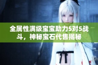 全属性满级宝宝助力5对5战斗，神秘宝石代售揭秘