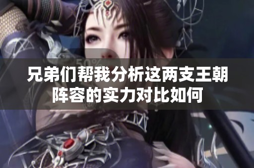 兄弟们帮我分析这两支王朝阵容的实力对比如何 兄弟们帮我分析这两支王朝阵容的实力对比如何