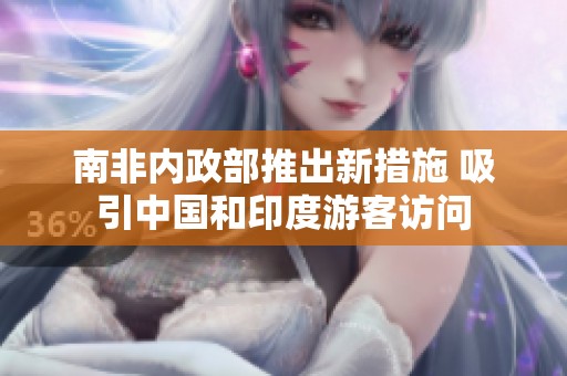 南非内政部推出新措施 吸引中国和印度游客访问