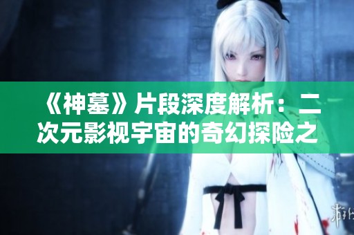 《神墓》片段深度解析：二次元影视宇宙的奇幻探险之路与观众体验