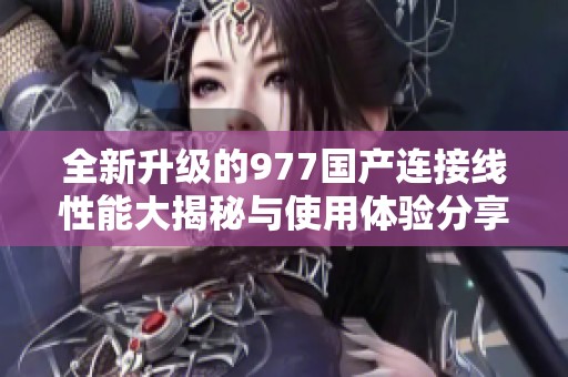 全新升级的977国产连接线性能大揭秘与使用体验分享