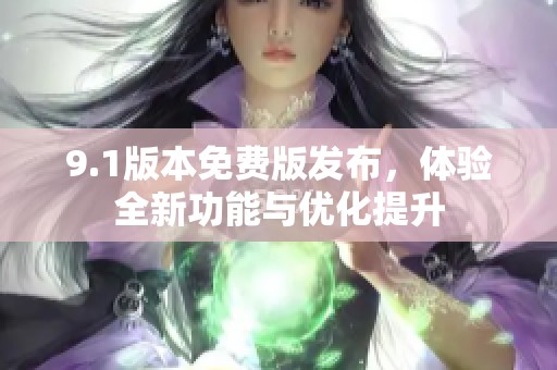 9.1版本免费版发布，体验全新功能与优化提升