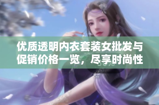 优质透明内衣套装女批发与促销价格一览，尽享时尚性感魅力