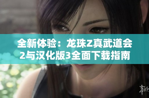 全新体验：龙珠Z真武道会2与汉化版3全面下载指南