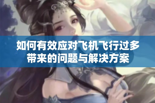 如何有效应对飞机飞行过多带来的问题与解决方案