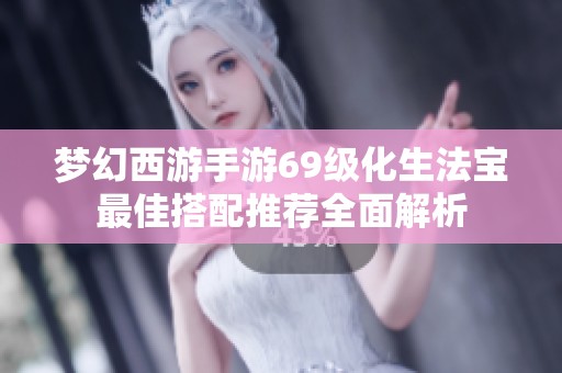 梦幻西游手游69级化生法宝最佳搭配推荐全面解析