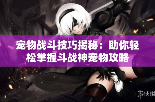 宠物战斗技巧揭秘：助你轻松掌握斗战神宠物攻略