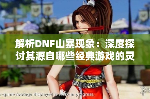 解析DNF山寨现象：深度探讨其源自哪些经典游戏的灵感与影響