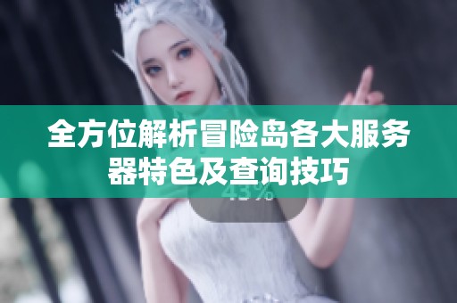 全方位解析冒险岛各大服务器特色及查询技巧