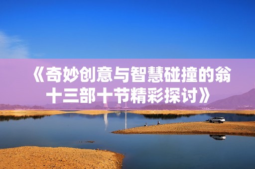 《奇妙创意与智慧碰撞的翁十三部十节精彩探讨》