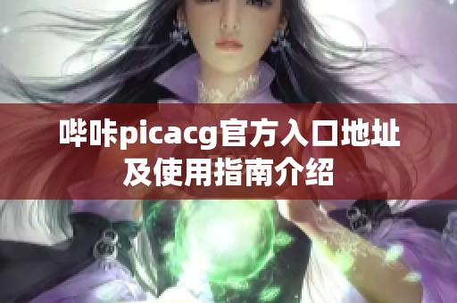 哔咔picacg官方入口地址及使用指南介绍